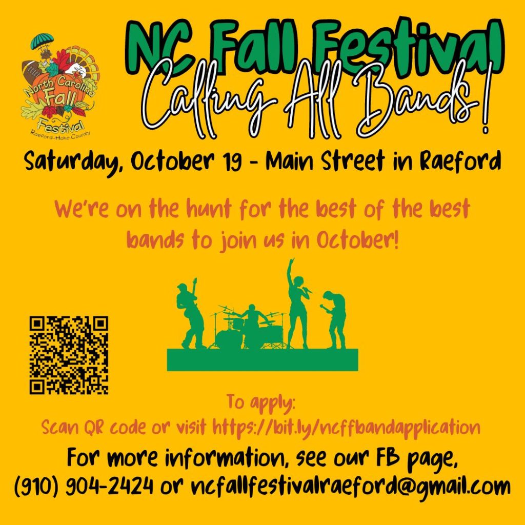 nc fall festival bands